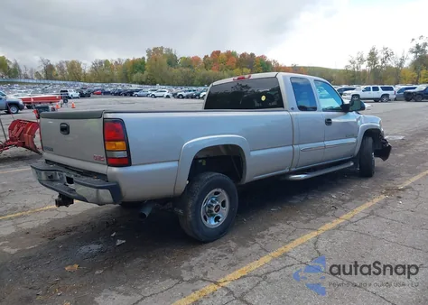 2004 GMC Sierra 2500Hd Sle из США, поврежденный, VIN 1GTHC29U24E382942